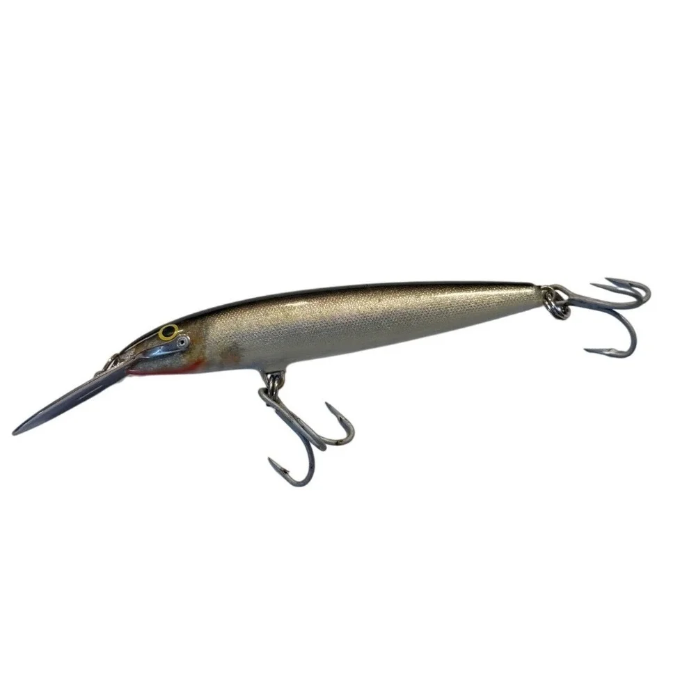 Rapala Deep Tail Dancer 5.5 Inch Trolling Lure Silver Black Back Crankbait